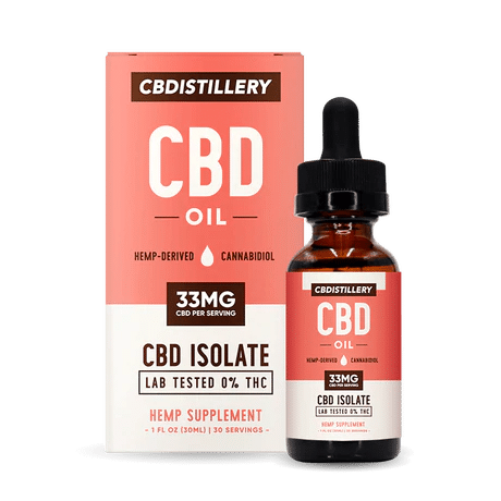 THC-Free Pure CBD Oil Tincture